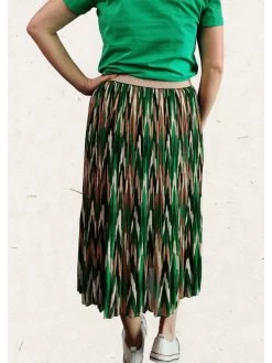 Jupe Virgo -Élégance Soldes 10037y vert glossy 2