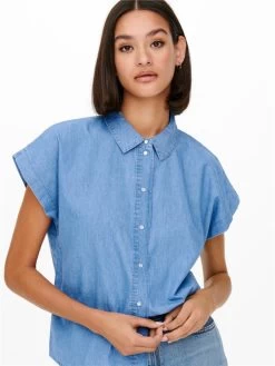 JACQUELINE DE YONG Chemisette Saint -Élégance Soldes 15252301 light blue denim jacqueline de yong 1