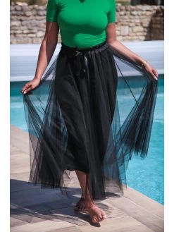 Jupe Tutu -Élégance Soldes 23028 noir atelier de mila 4