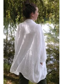 Chemise Marguerite -Élégance Soldes 31858 blanc wiya 3