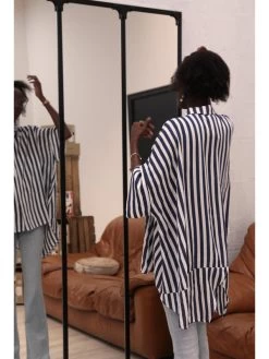 Chemise Davy -Élégance Soldes 33607 4 marine wiya 2