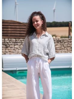 Chemise Bilal -Élégance Soldes 55093 marine w studio 2