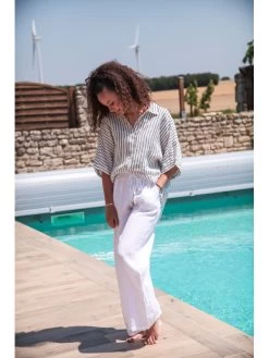 Chemise Bilal -Élégance Soldes 55093 marine w studio 4