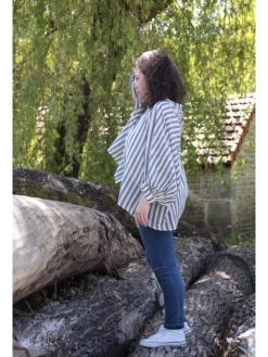 Chemise Rosie -Élégance Soldes 5711 navy w studio 2