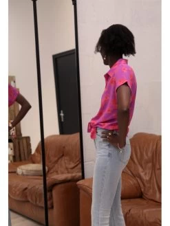 Chemisier Bouvier 6 Chemisier Bouvier -Élégance Soldes 7148 fushia rose 22 suzzymilly 2