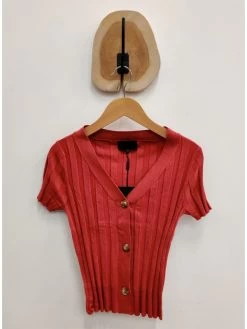 Top Gilet Manches Courtes