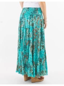 Jupe Diadema -Élégance Soldes ju17166 turquoise coline 1