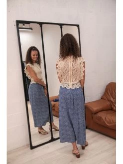 Jupe Malko -Élégance Soldes m810 bleu in april 4