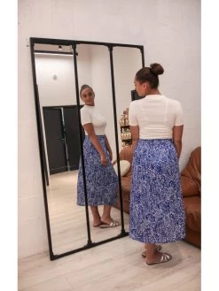 Jupe Fidji -Élégance Soldes mj28259 marine majolica 2