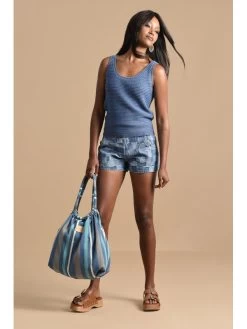 Molly Bracken Débardeur Bossia -Élégance Soldes n200abp blue denim molly bracken 2