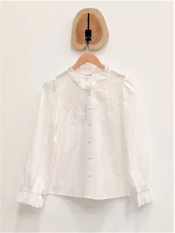 Chemisier Uni Manches Longues Scampi