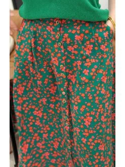 Jupe Babel -Élégance Soldes r2639 vert in april 2