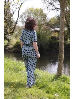 Combipantalon Bottle -Élégance Soldes r2691 marine in april 2