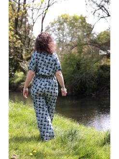 Combipantalon Bottle -Élégance Soldes r2691 marine in april 3