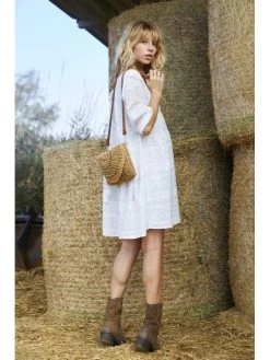 Molly Bracken Robe Indiana -Élégance Soldes t1445bp blanc molly bracken 3