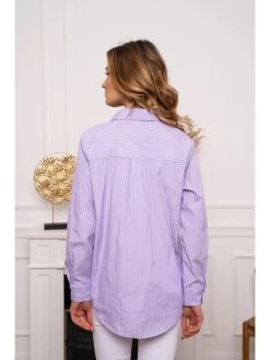 Chemise Buffalo -Élégance Soldes zp281 lilas kilky 3