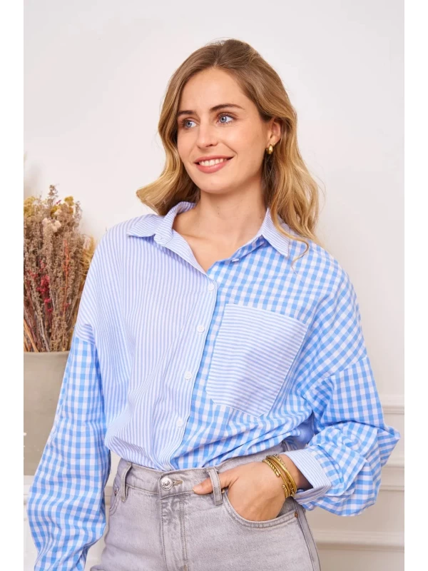 Élégance Soldes -Élégance Soldes zp289 bleu kilky